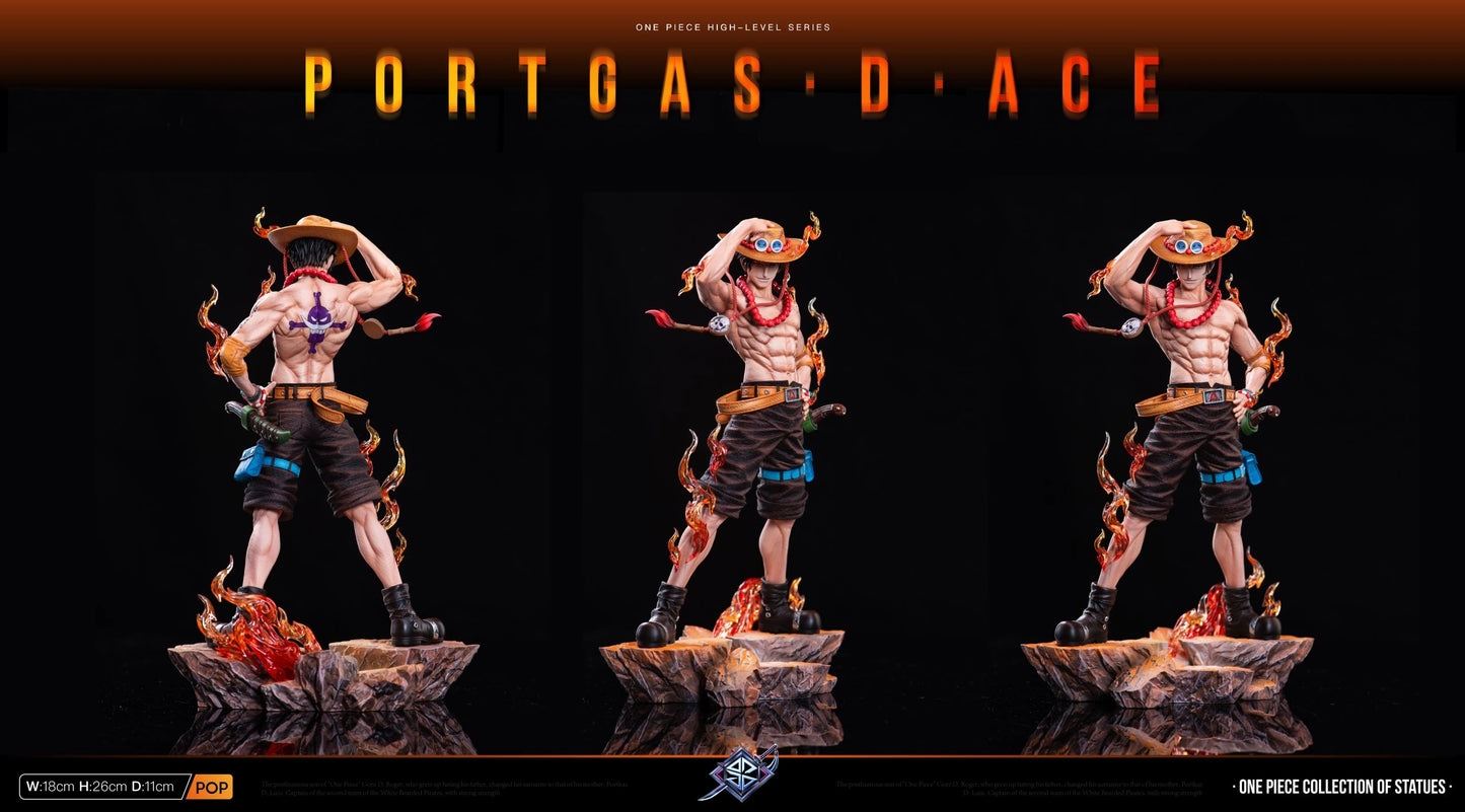 Preventa Resina Portgas D. Ace Figura One Piece SXB Estudio