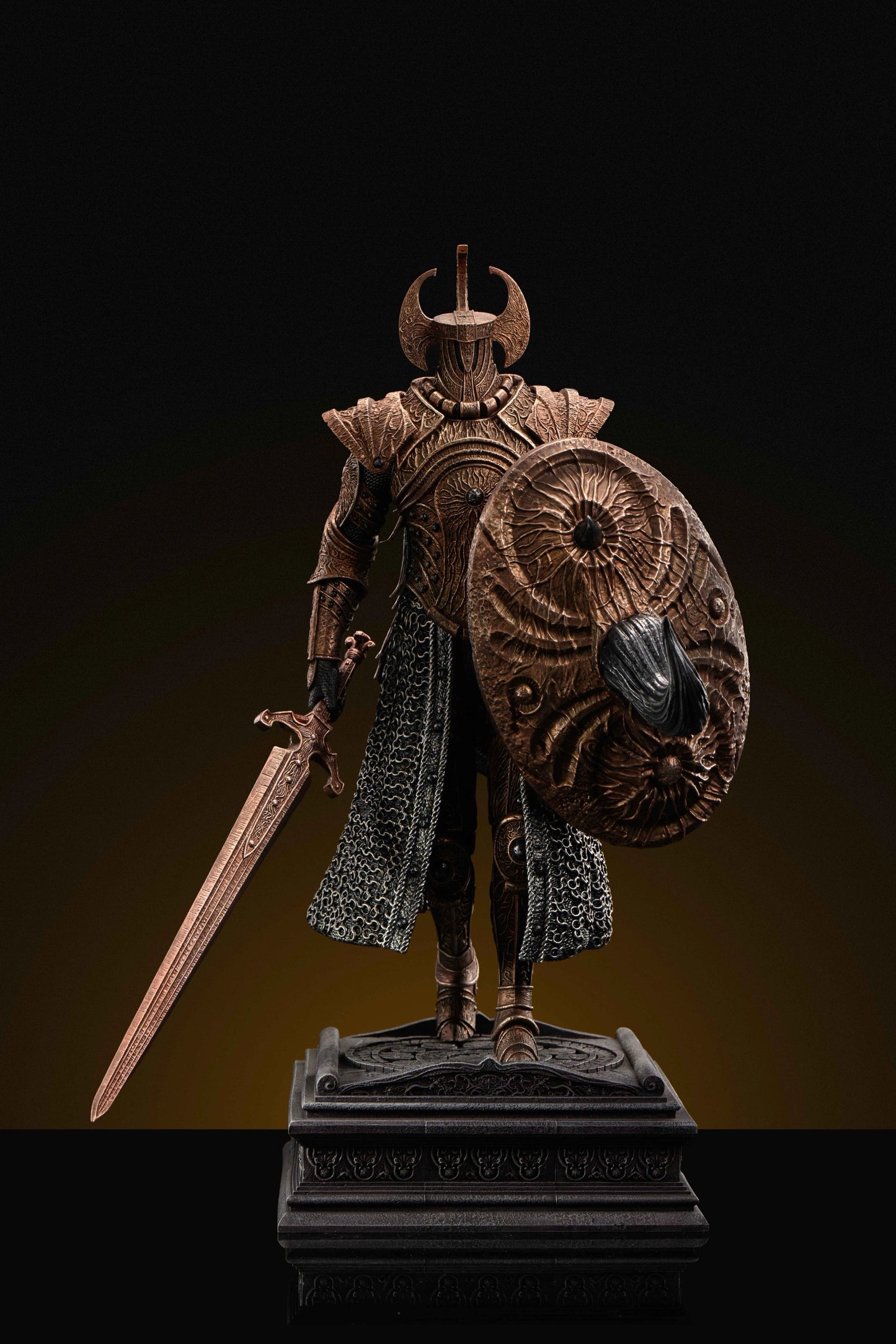 Preventa Resina Crucible Knight Figura Elden Ring SWORD & Wing Estudio