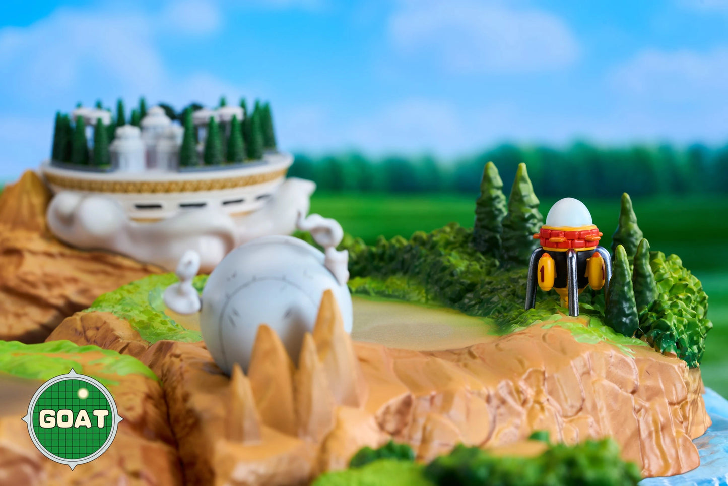 Preventa Resina Memories Figura Dragon Ball GOAT Estudio