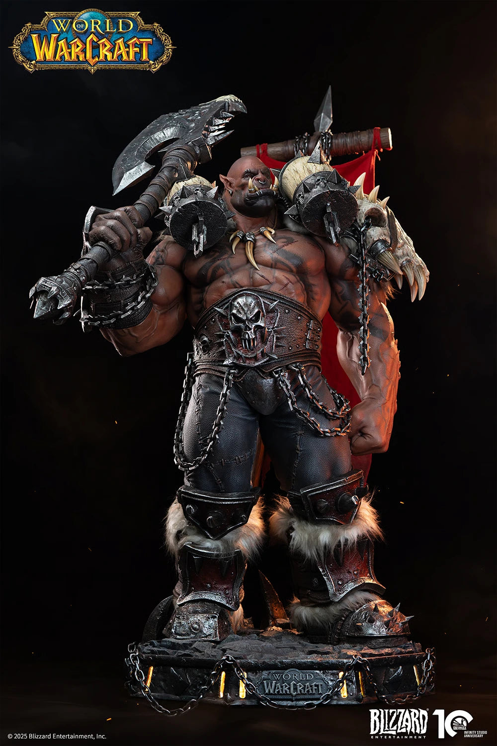 Preventa Resina Garrosh Hellscream  Figura World of Warcraft Infinity (Licencia) Estudio