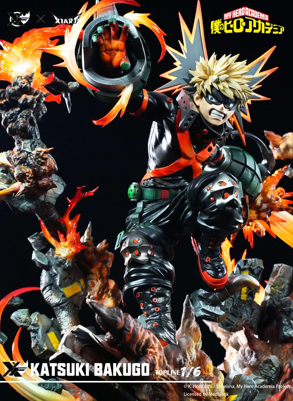 Preventa Resina Katsuki Bakugo & Midoriya Izuku Figura My Hero Academia XFirre & X1ART (Licencia) Estudio
