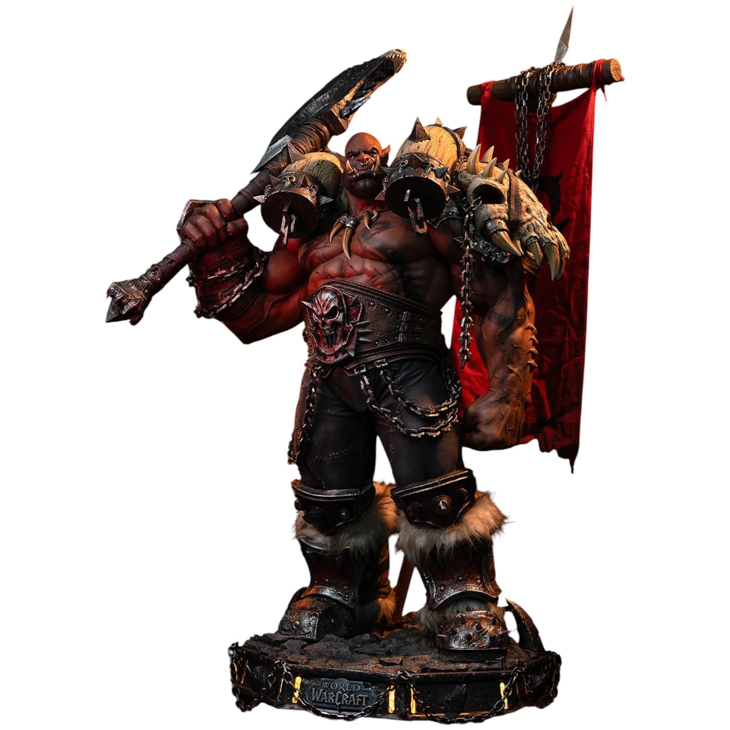 Preventa Resina Garrosh Hellscream  Figura World of Warcraft Infinity (Licencia) Estudio