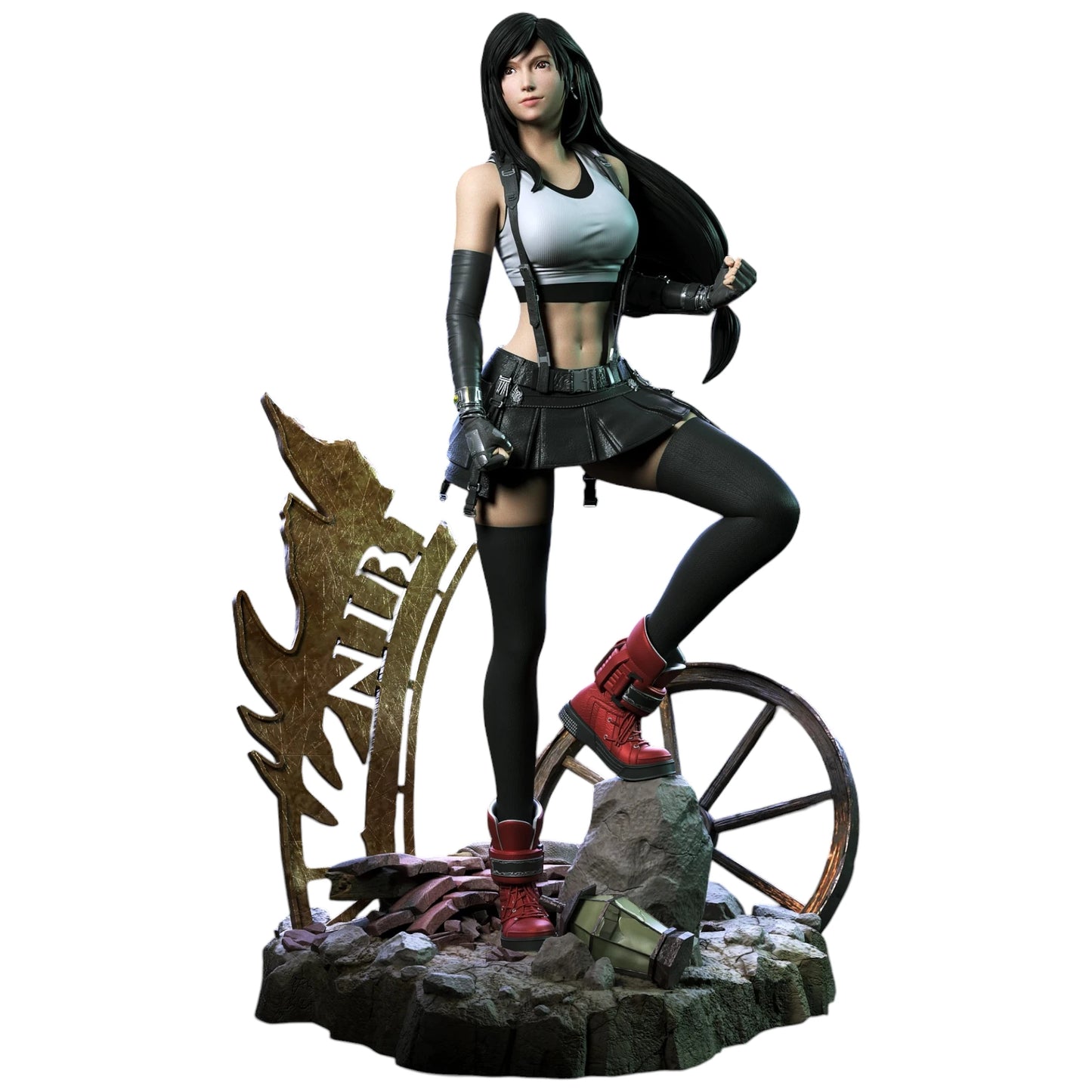 Preventa Resina Tifa Lockhart Figura Fantasy VII Solar Estudio