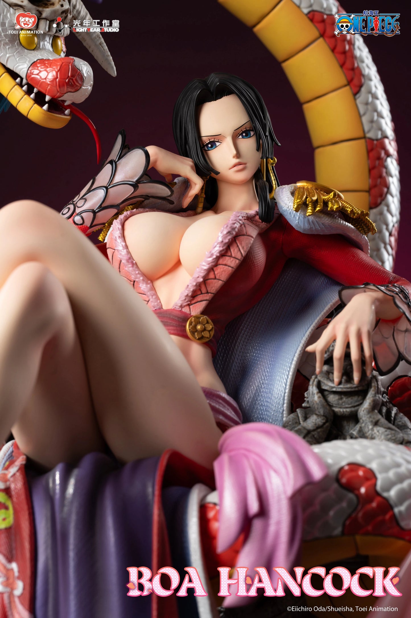 Preventa Resina Boa Hancock Figura One Piece Light Year (Licencia) Estudio