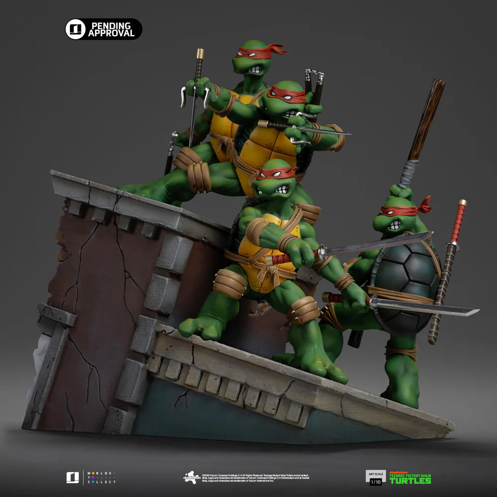 "Preventa Resina Tortugas Ninja  Figura Las Tortugas Ninja  Iron (Licencia) Estudio"
