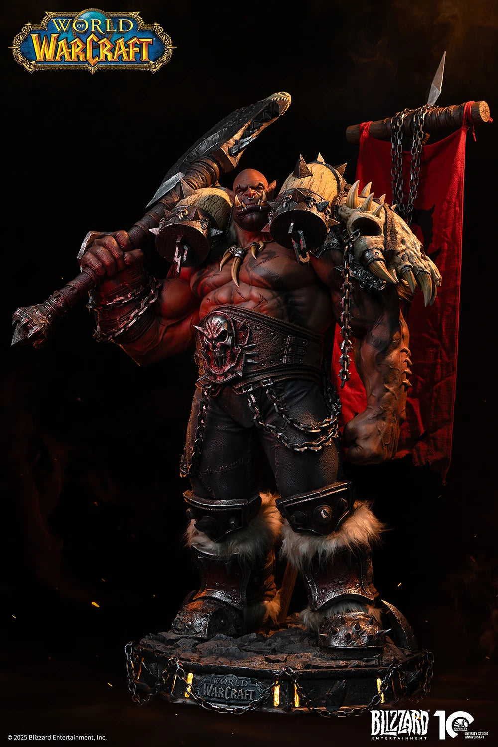 Preventa Resina Garrosh Hellscream  Figura World of Warcraft Infinity (Licencia) Estudio