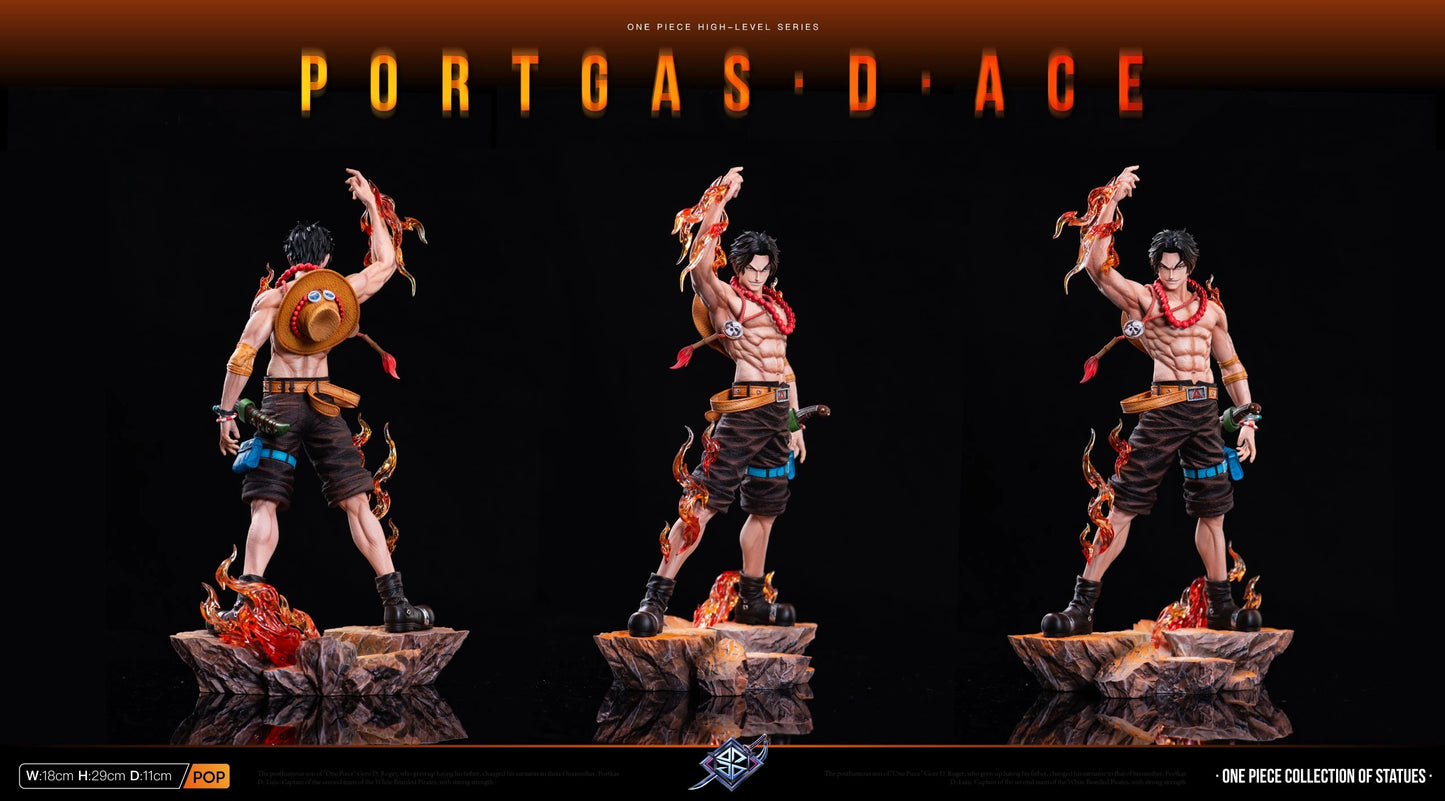 Preventa Resina Portgas D. Ace Figura One Piece SXB Estudio