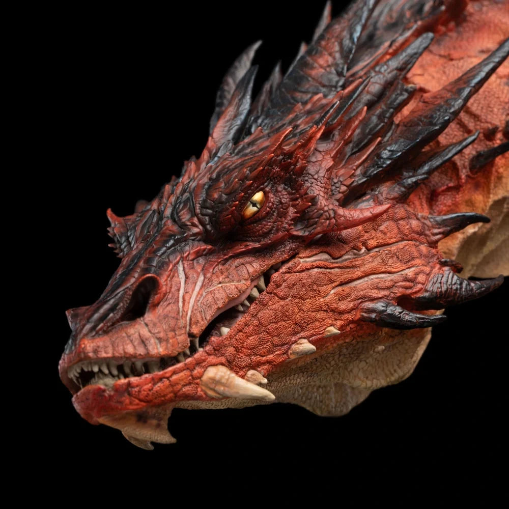 Preventa Resina Smaug The Terrible Figura The Hobbit WETA (Licencia) Estudio
