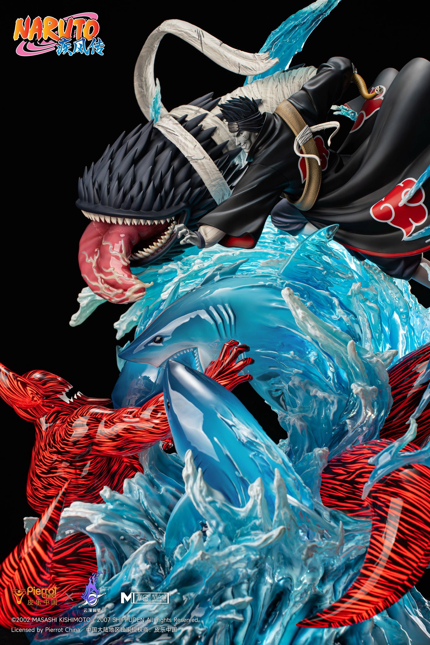 Preventa Resina Kisame Hoshigaki Figura Naruto 1/6 Pickstar Estudio (Licencia)