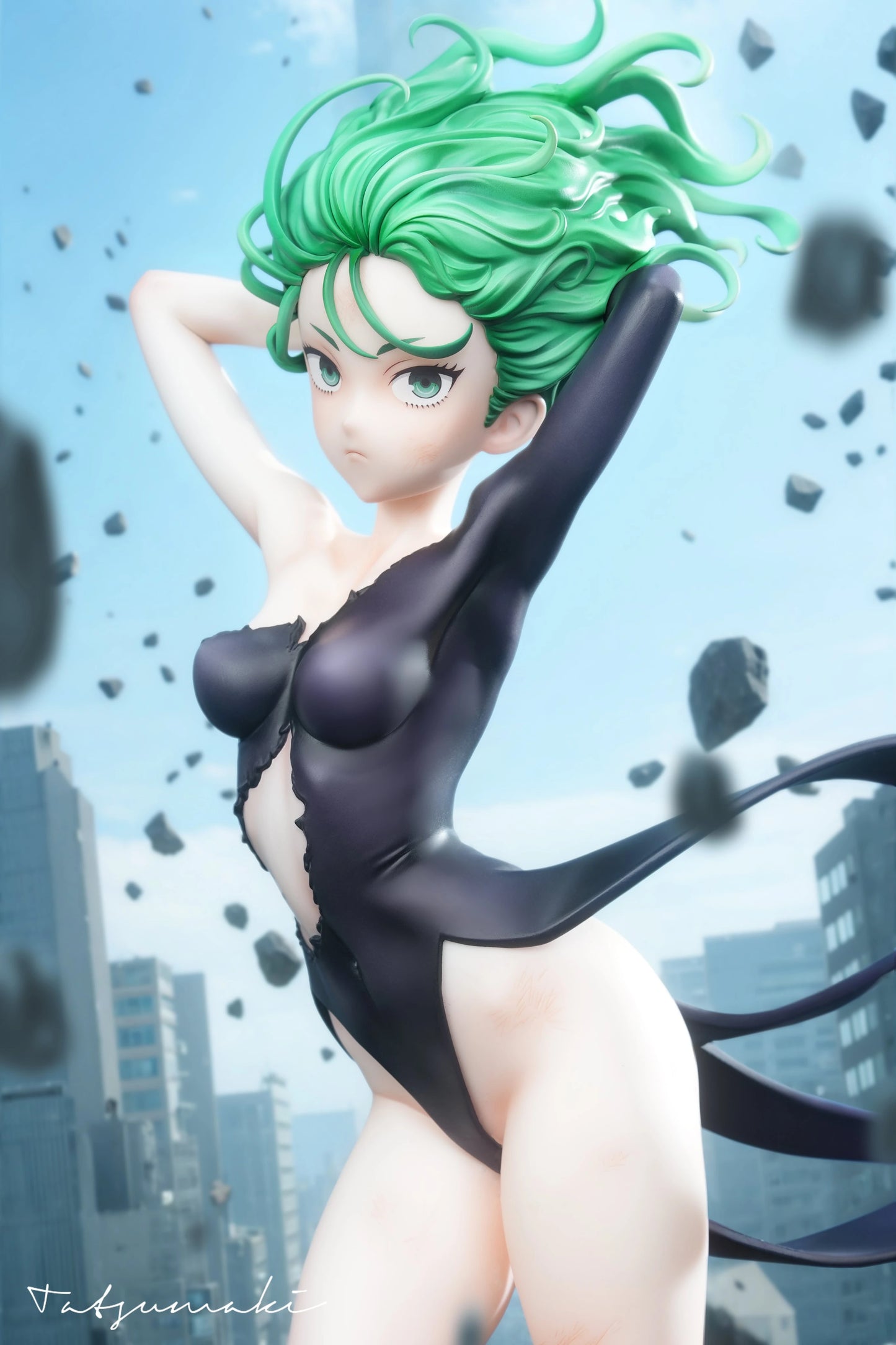 Preventa Resina Tatsumaki Figura One Punch Man HeRa Estudio