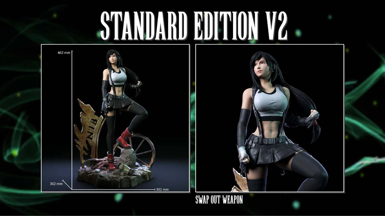 Preventa Resina Tifa Lockhart Figura Fantasy VII Solar Estudio