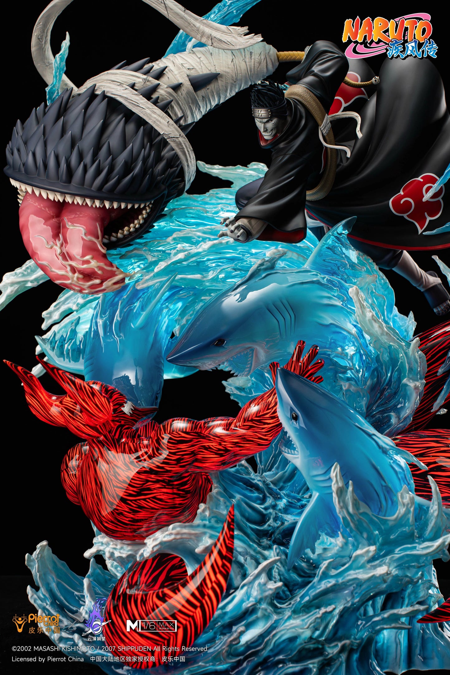 Preventa Resina Kisame Hoshigaki Figura Naruto 1/6 Pickstar Estudio (Licencia)