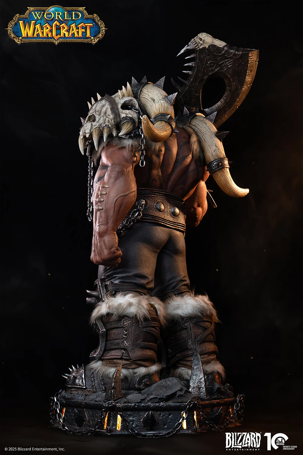 Preventa Resina Garrosh Hellscream  Figura World of Warcraft Infinity (Licencia) Estudio