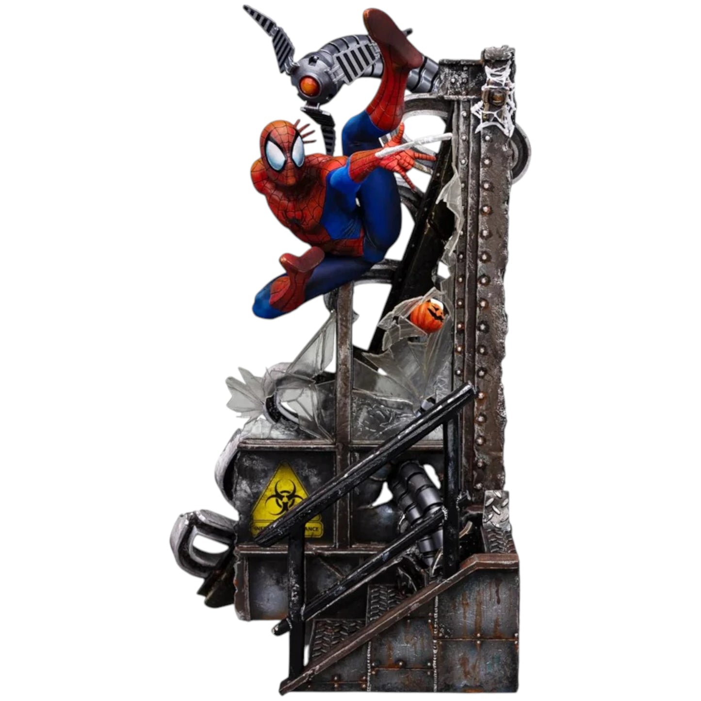 Preventa Resina Spider-Man Figura Spider-Man Iron (Licencia) Estudio