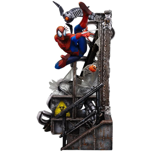 Preventa Resina Spider-Man Figura Spider-Man Iron (Licencia) Estudio