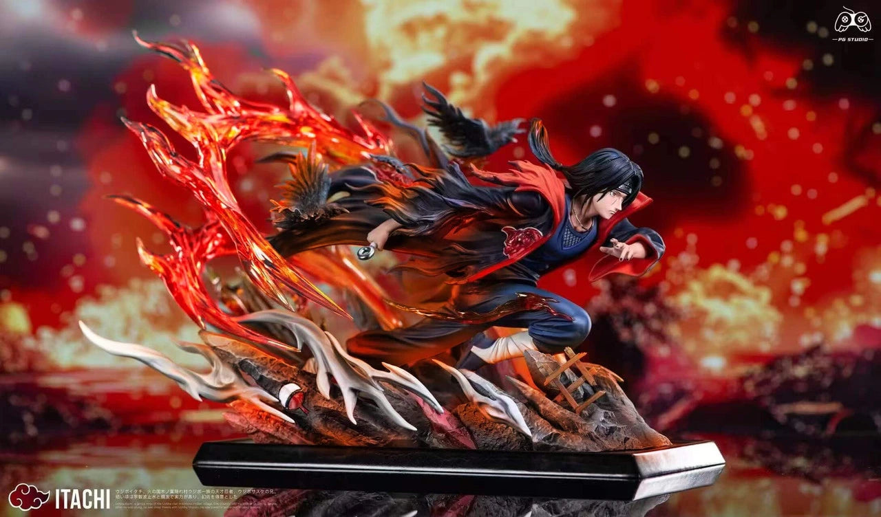 Preventa Resina Uchiha Itachi & Hoshigaki Kisame  Figura Naruto PG Estudio