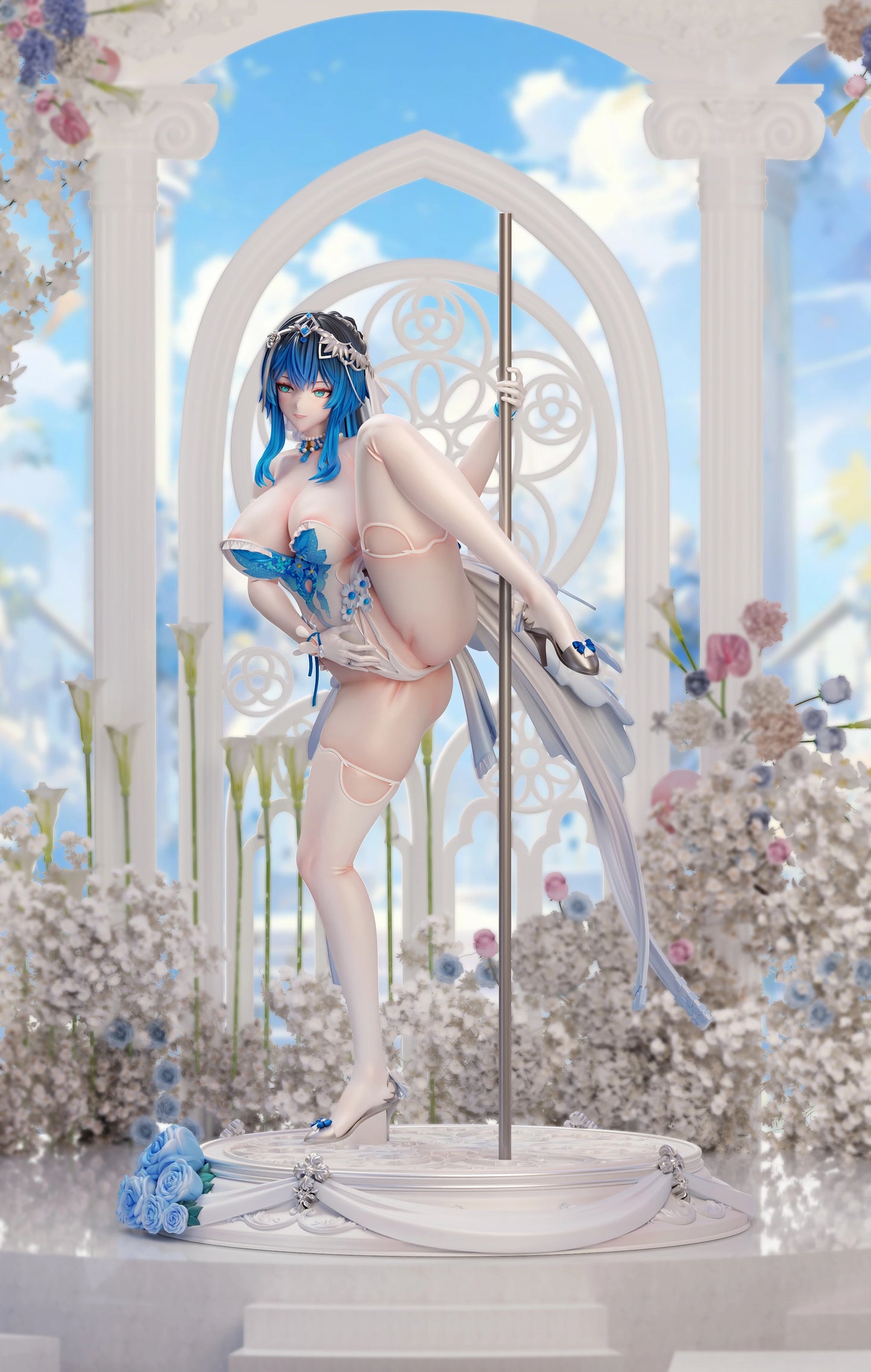 Preventa Resina Katya Klein Figura Snowbreak: Containment Zone Spider Estudio