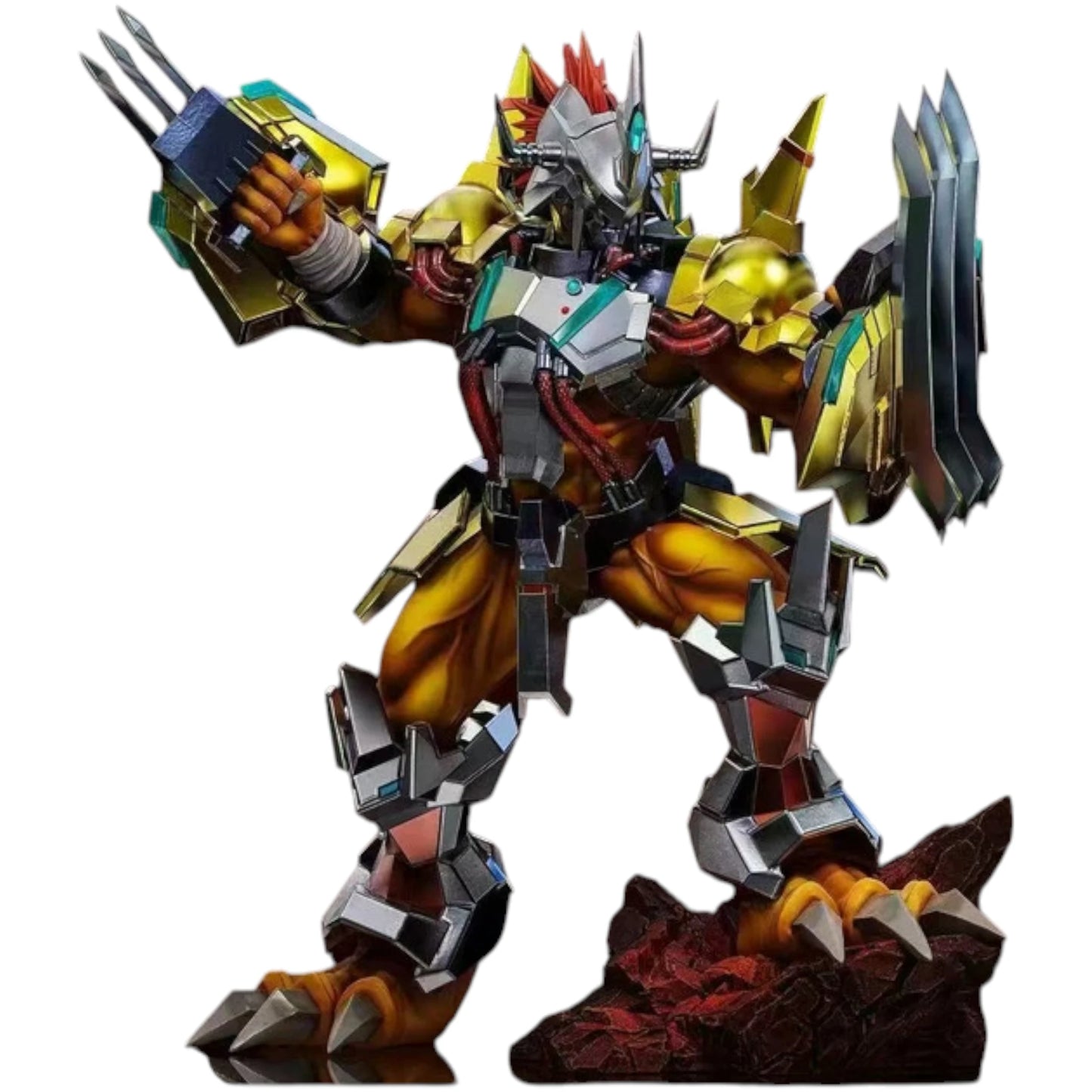 Preventa Resina WarGreymon X Figura Digimon TOK Estudio