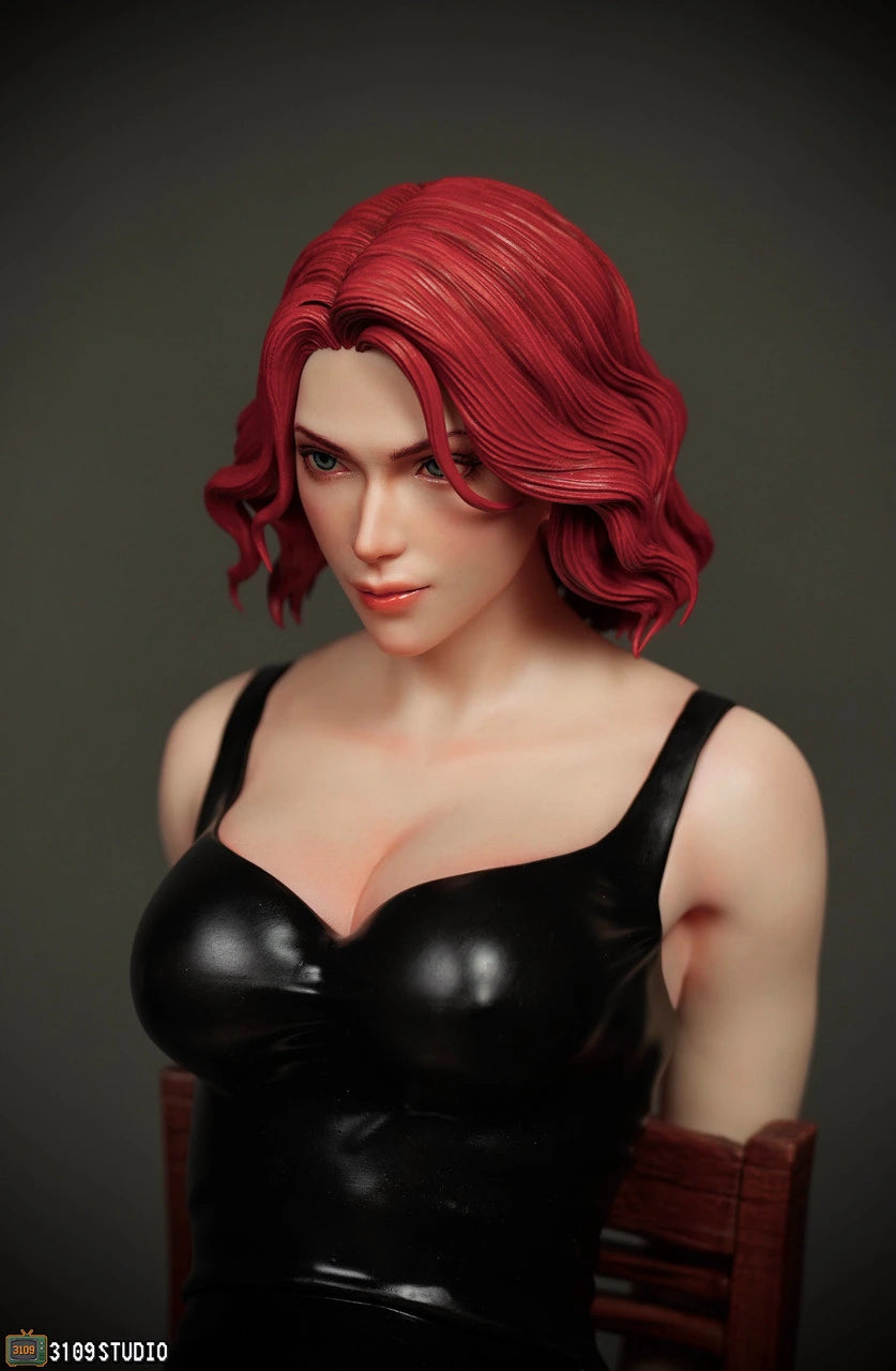 Preventa Resina Black Widow Figura Marvel Comics 3109 Estudio