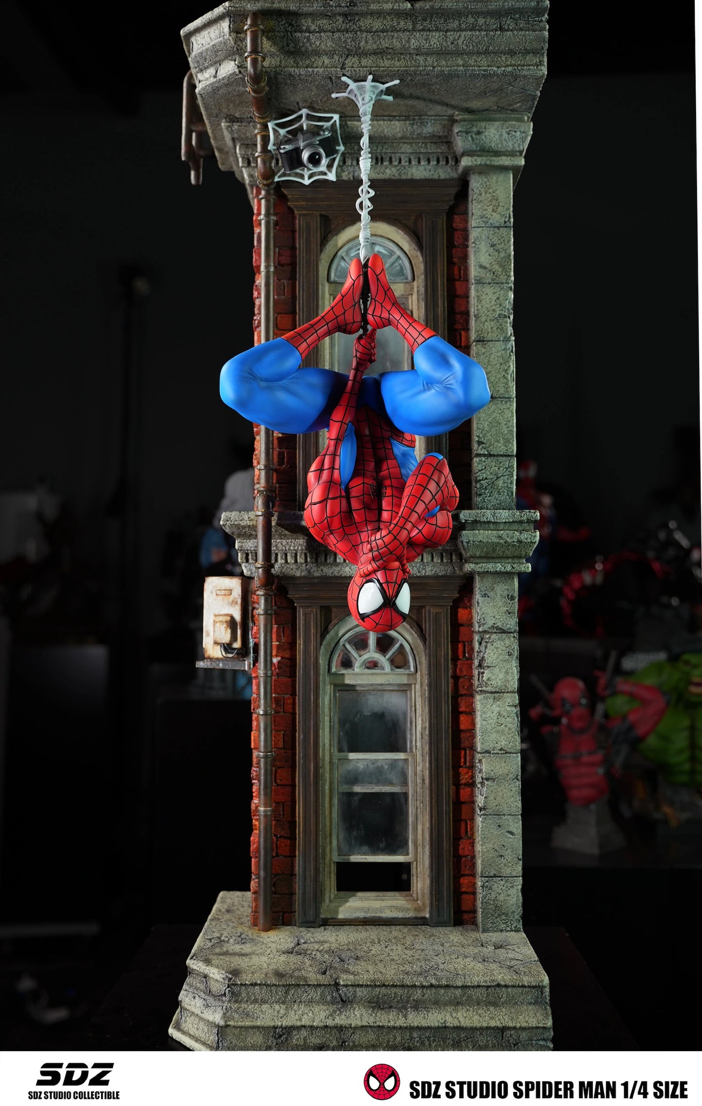 Preventa Resina Spider-man Figura Marvel SDZ Estudio