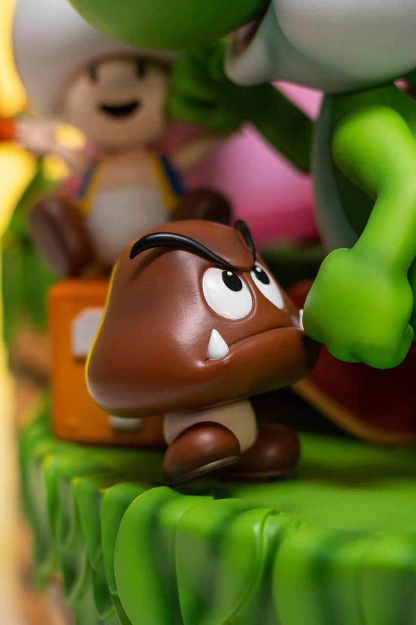 Preventa Resina Mario Family Figura Super Mario Bros T Estudio