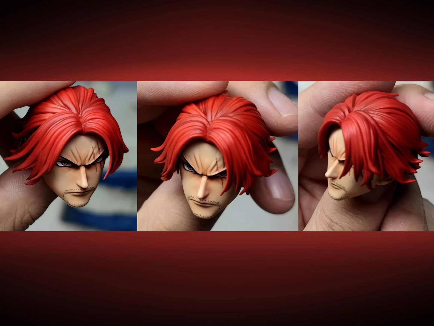 Preventa Resina Shanks Figura One Piece Super Hero & The Sea Emperor Estudio