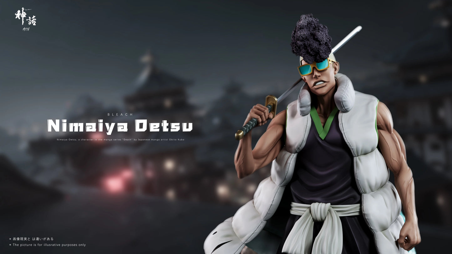 Preventa Resina Oetsu Nimaiya Figura Bleach Myth Estudio