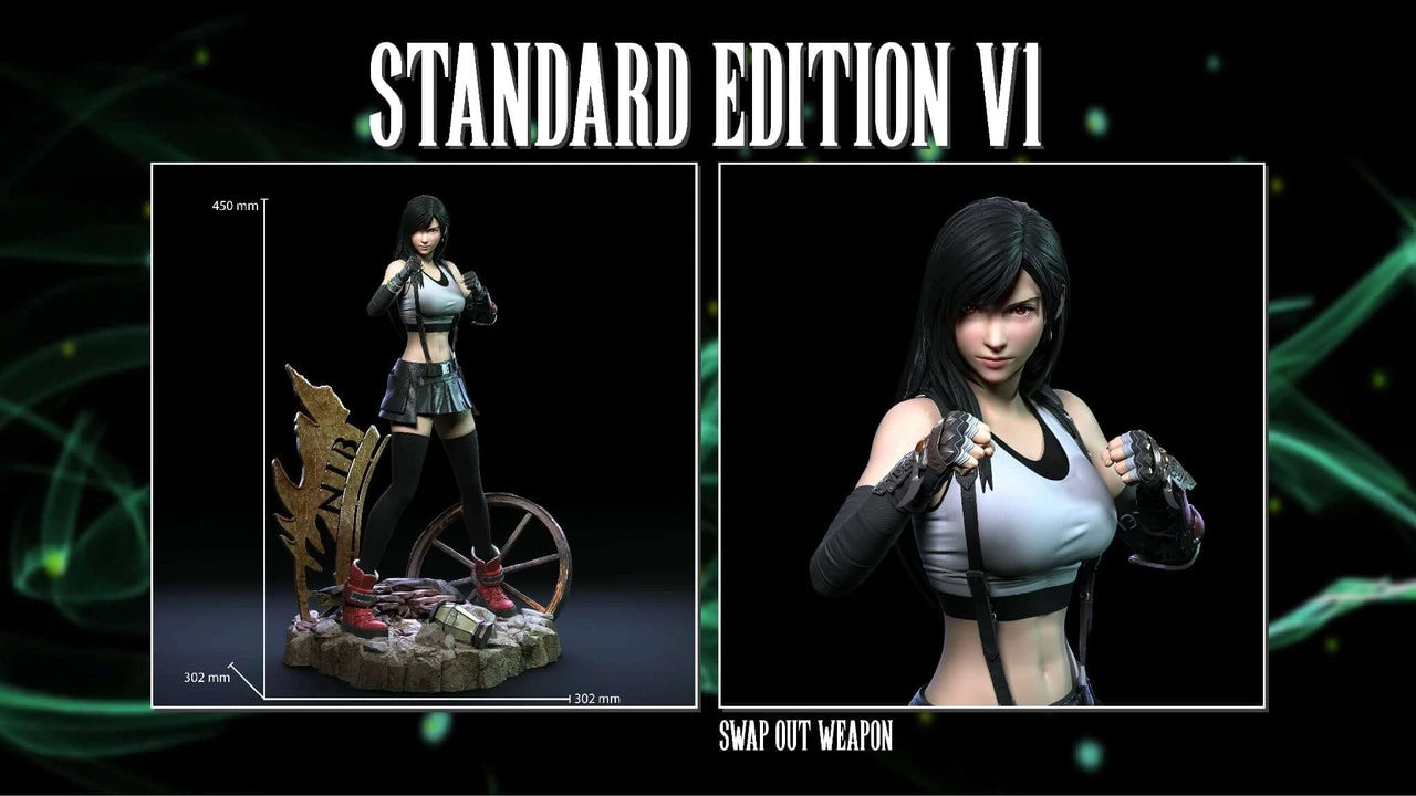 Preventa Resina Tifa Lockhart Figura Fantasy VII Solar Estudio