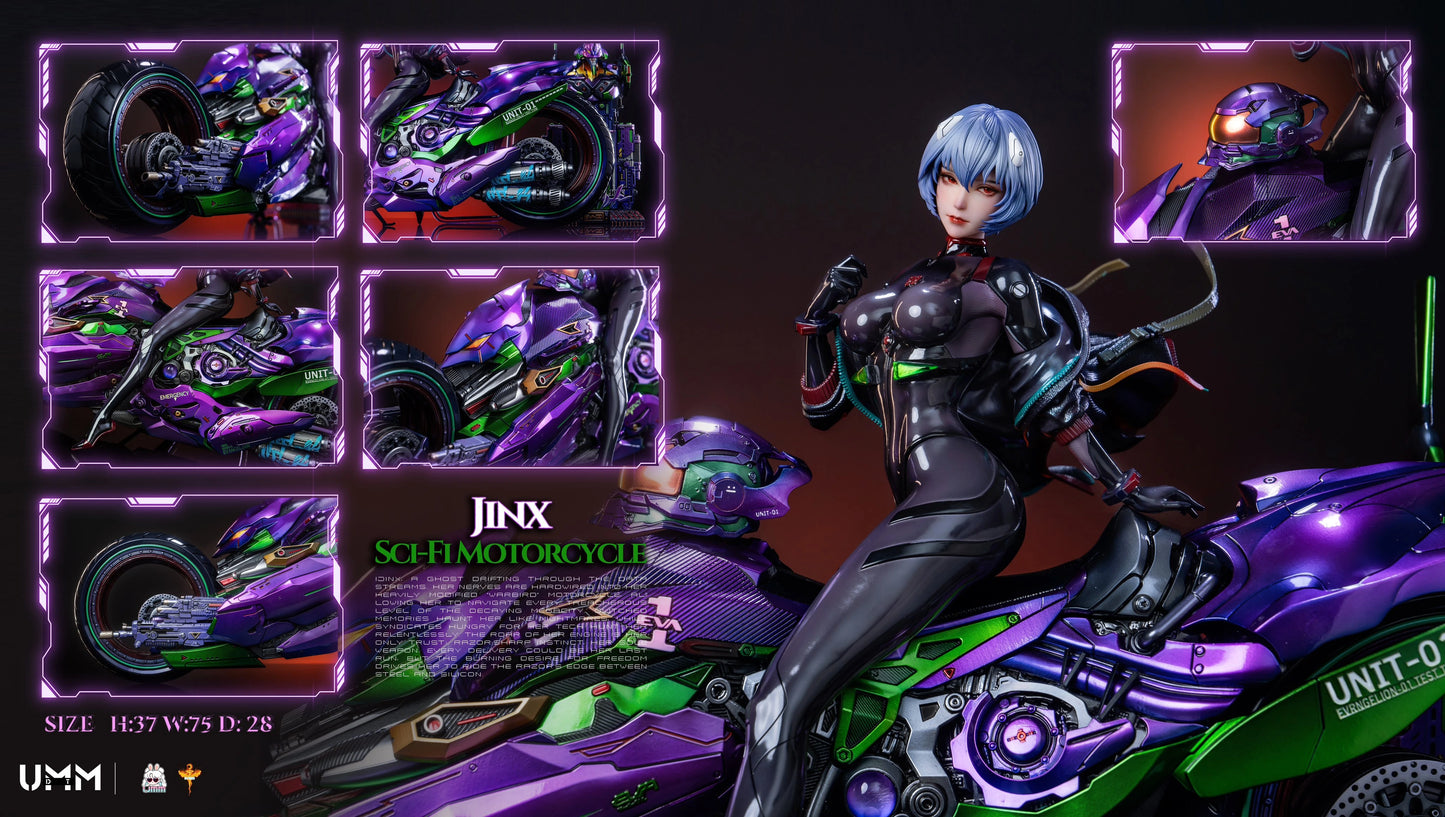 Preventa Resina Rei Ayanami Figura Evangelion DT Estudio