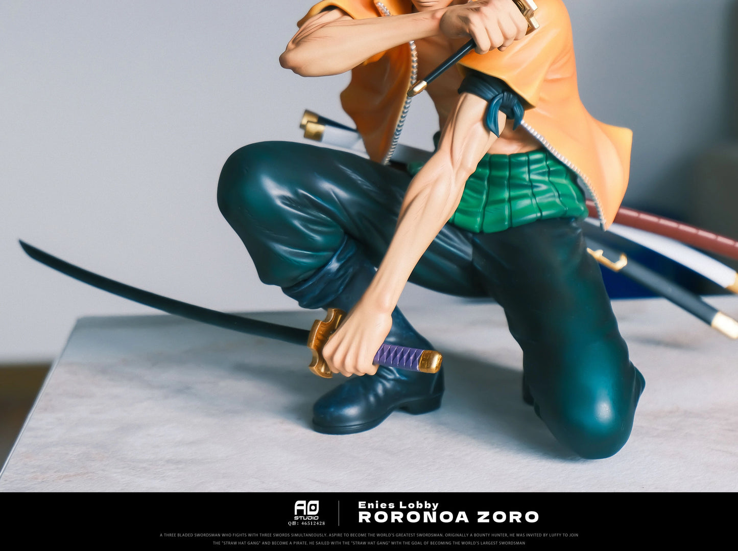 Preventa Resina Zoro Figura One Piece AO Estudio
