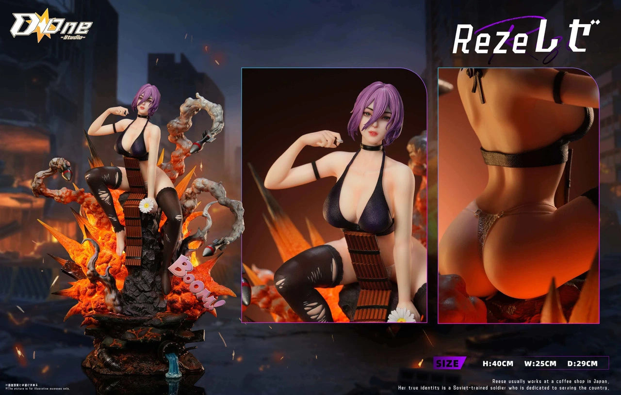 Preventa Resina Reze Figura Chainsaw Man D One Estudio
