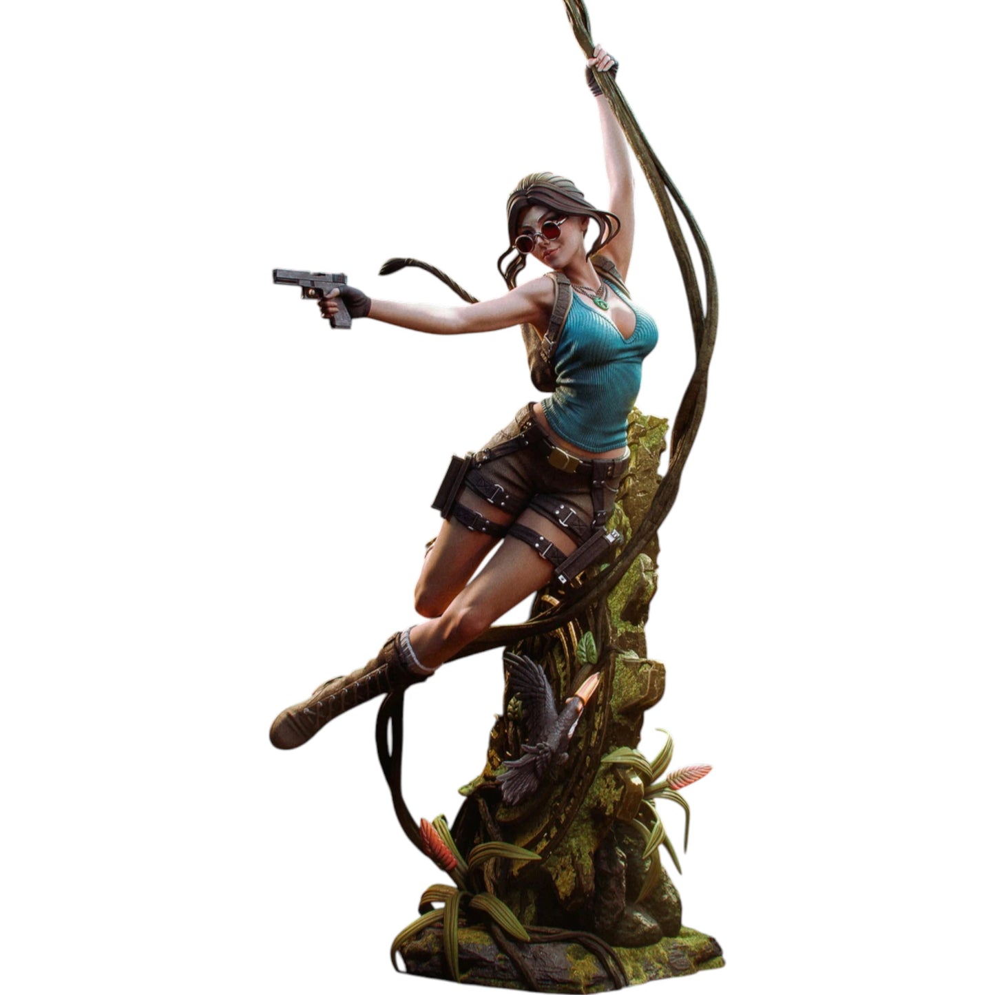 Preventa Resina Lara Croft Figura Tomb Raider Singularity Estudio