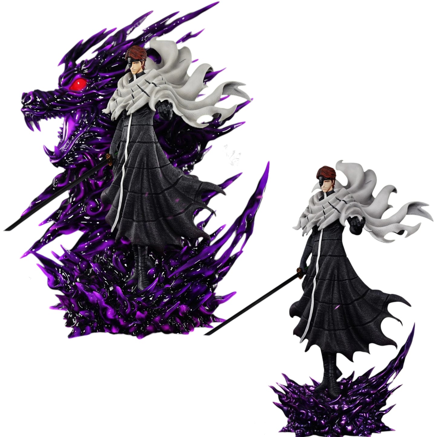 Preventa Resina Aizen Sosuke Figura Bleach HXHENG & Cheng Estudio