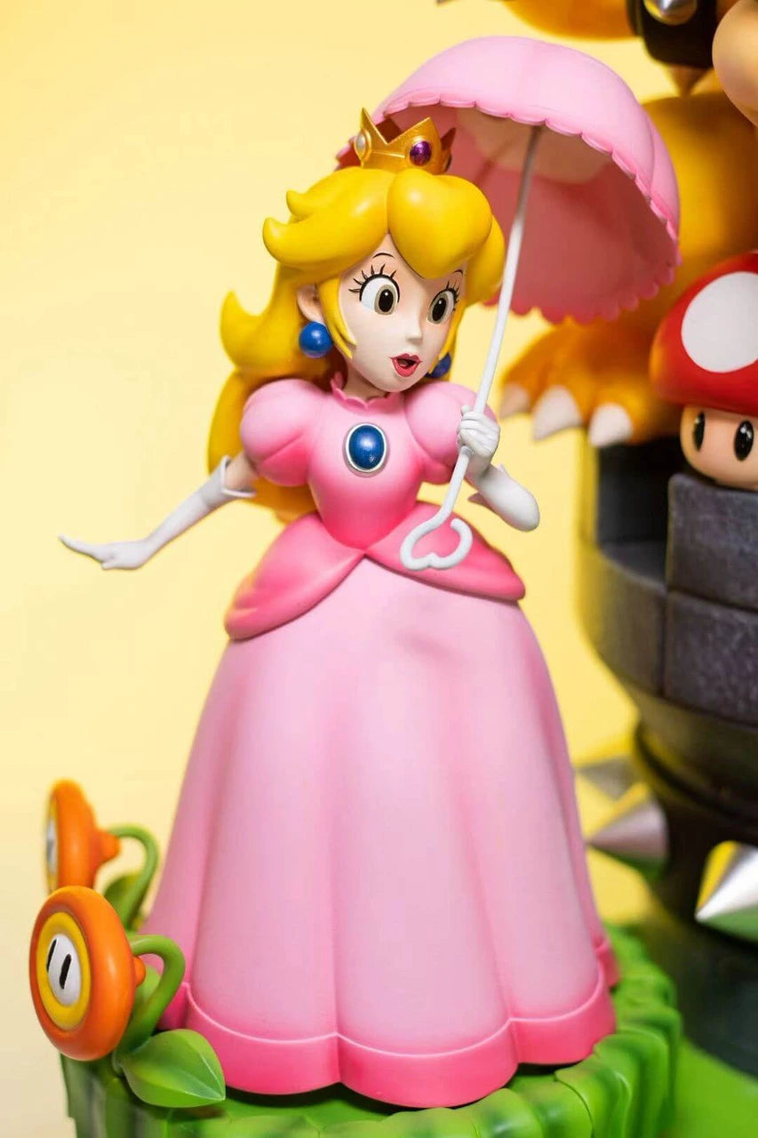 Preventa Resina Mario Family Figura Super Mario Bros T Estudio