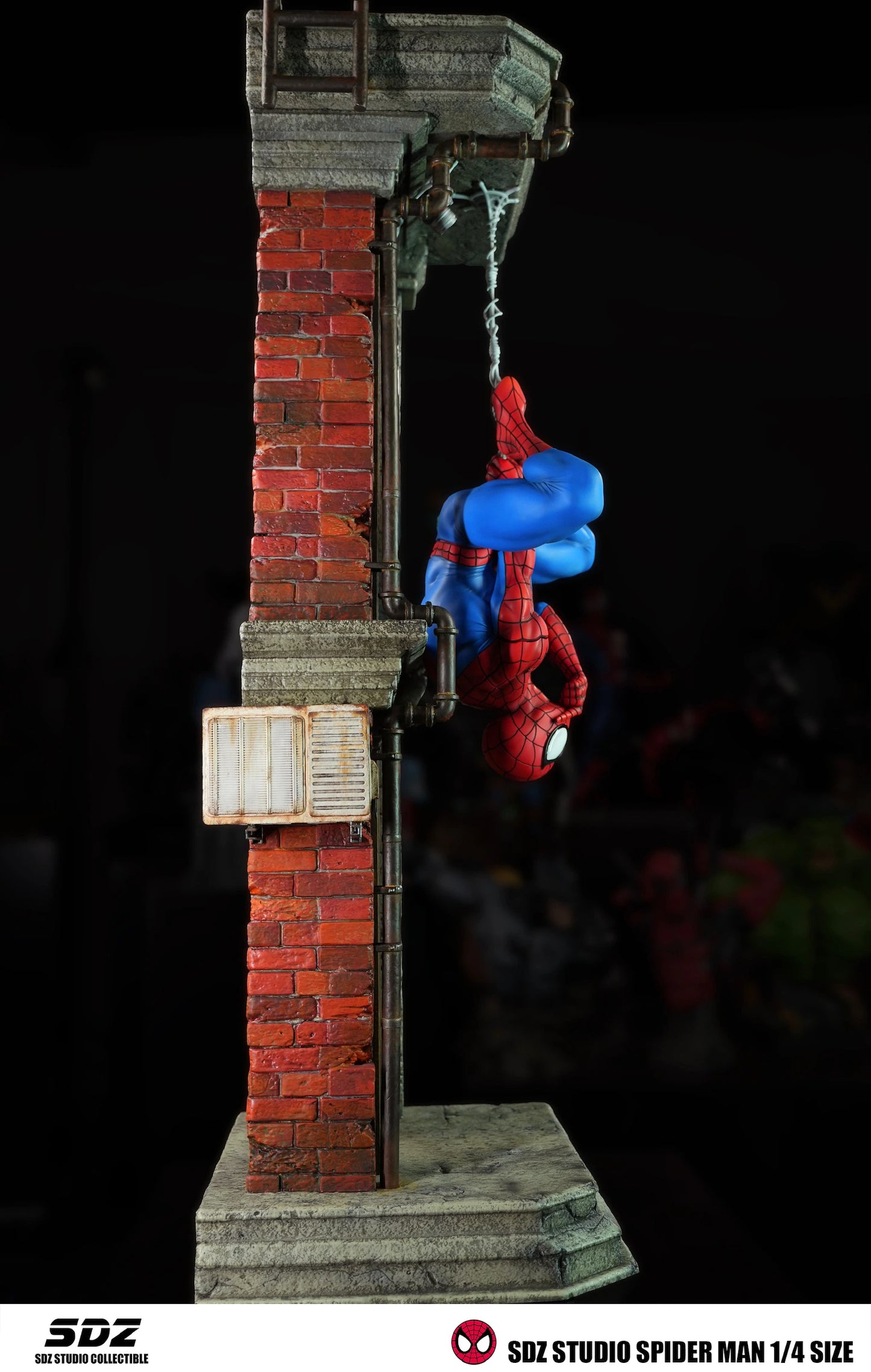 Preventa Resina Spider-man Figura Marvel SDZ Estudio