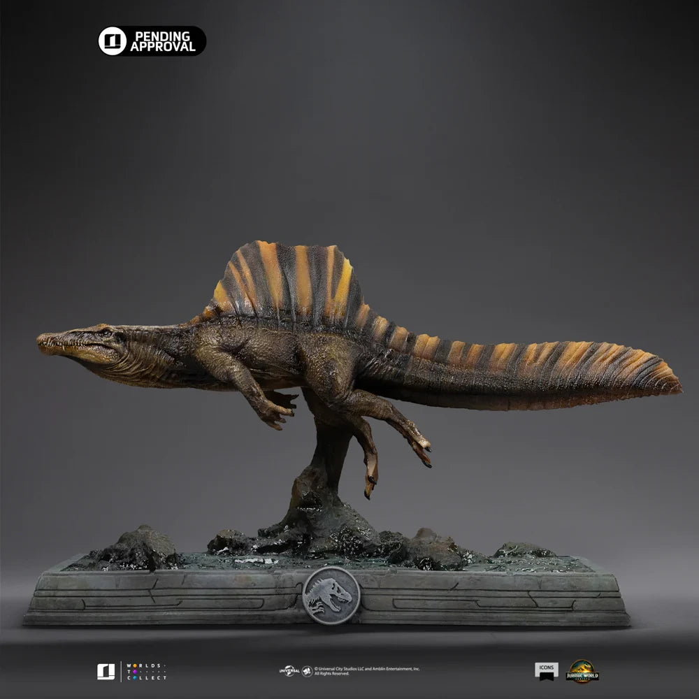 Preventa Resina Spinosaurus Figura Jurassic World: Renace  Iron (Licencia) Estudio