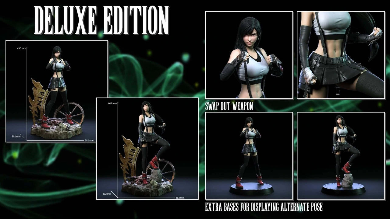 Preventa Resina Tifa Lockhart Figura Fantasy VII Solar Estudio