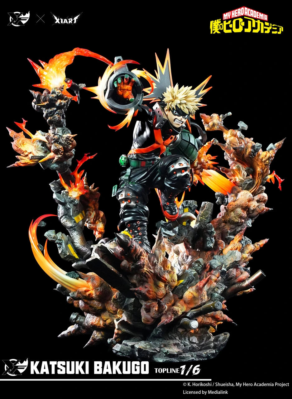 Preventa Resina Katsuki Bakugo & Midoriya Izuku Figura My Hero Academia XFirre & X1ART (Licencia) Estudio