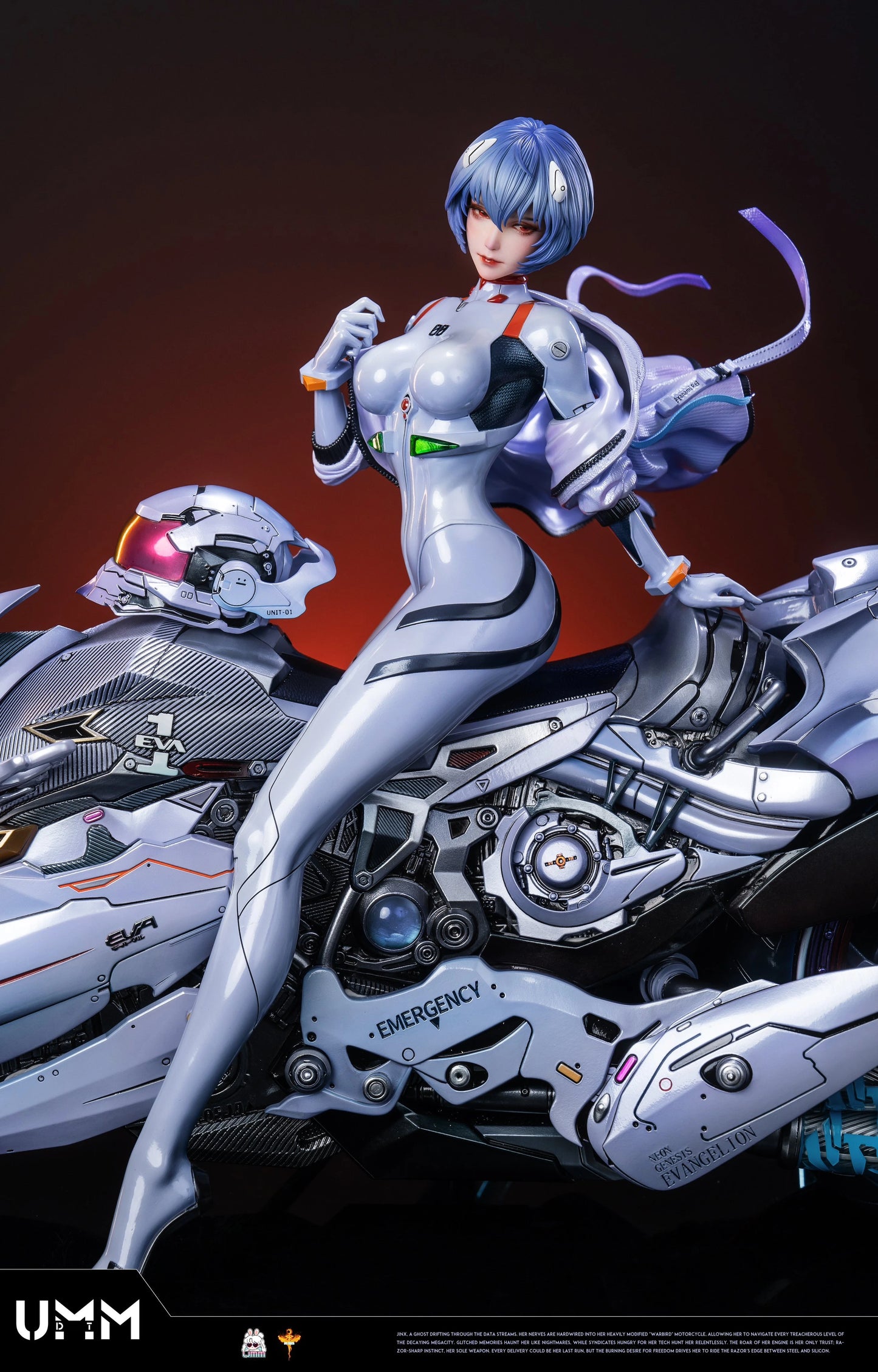 Preventa Resina Rei Ayanami Figura Evangelion DT Estudio