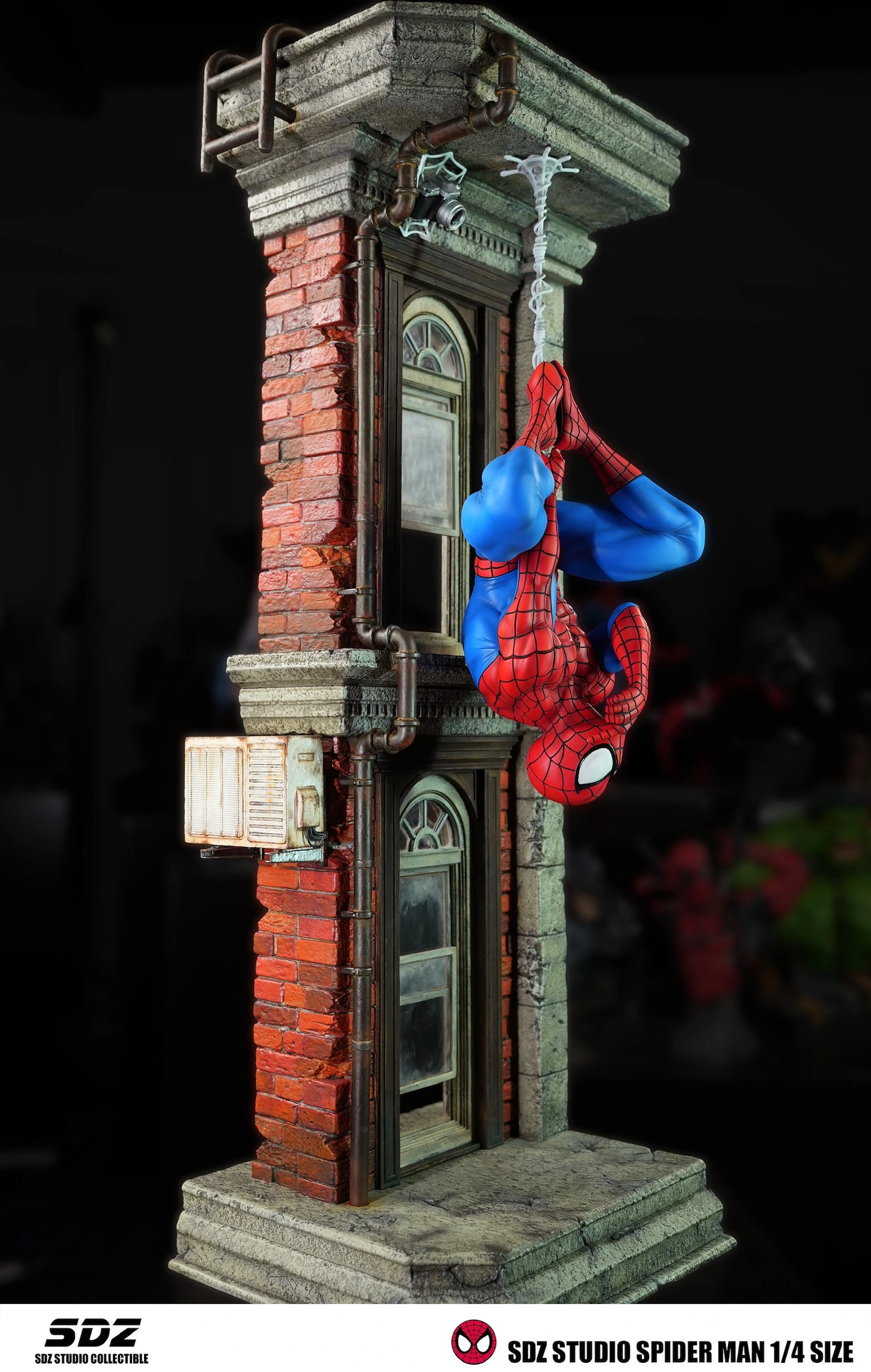 Preventa Resina Spider-man Figura Marvel SDZ Estudio