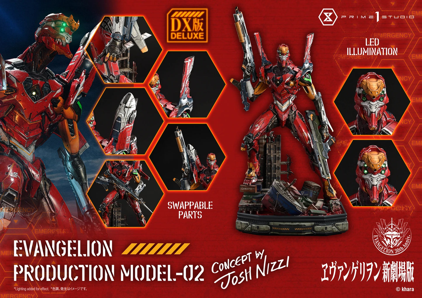 Preventa Resina Model-02 Figura Evangelion Prime 1 (Licencia) Estudio