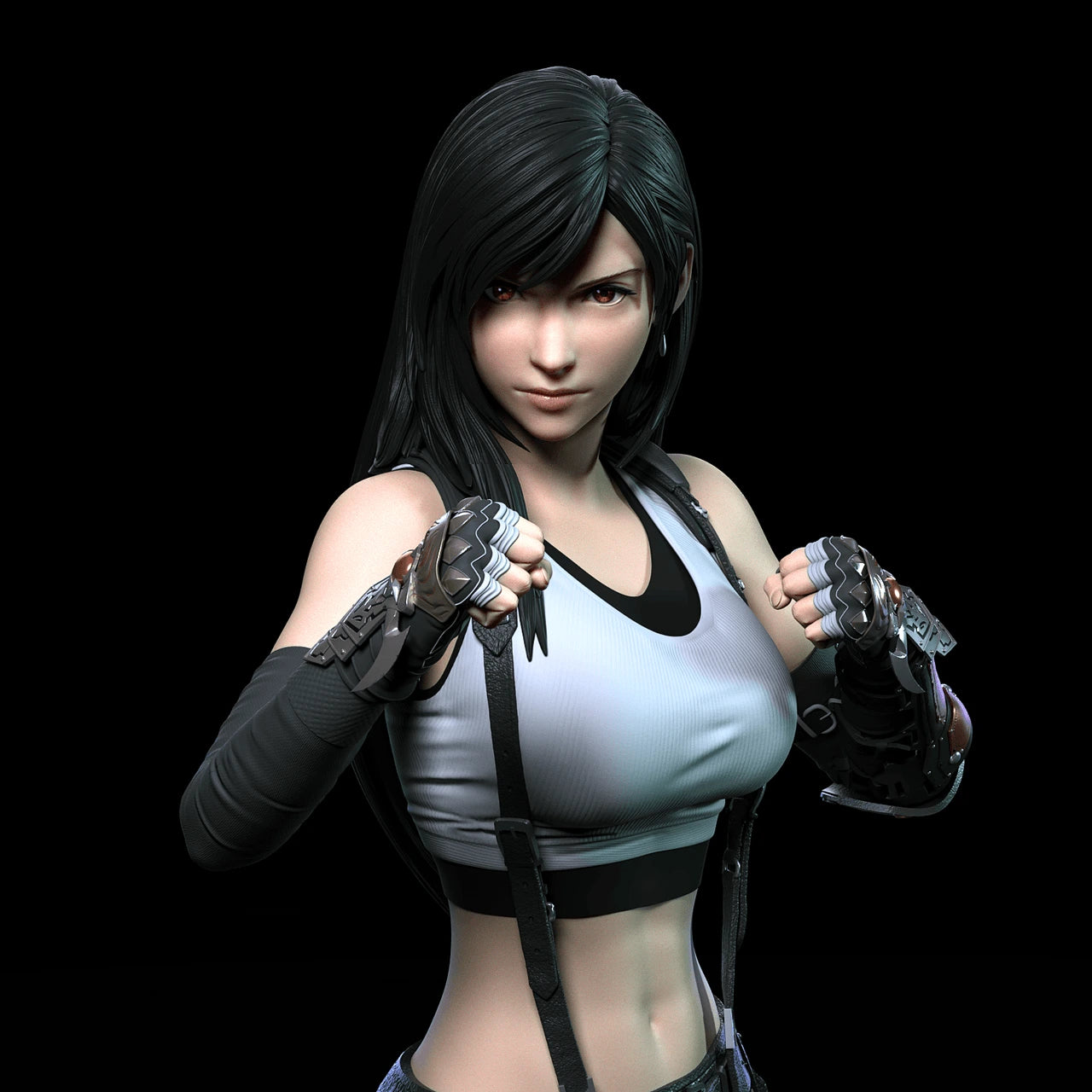 Preventa Resina Tifa Lockhart Figura Fantasy VII Solar Estudio
