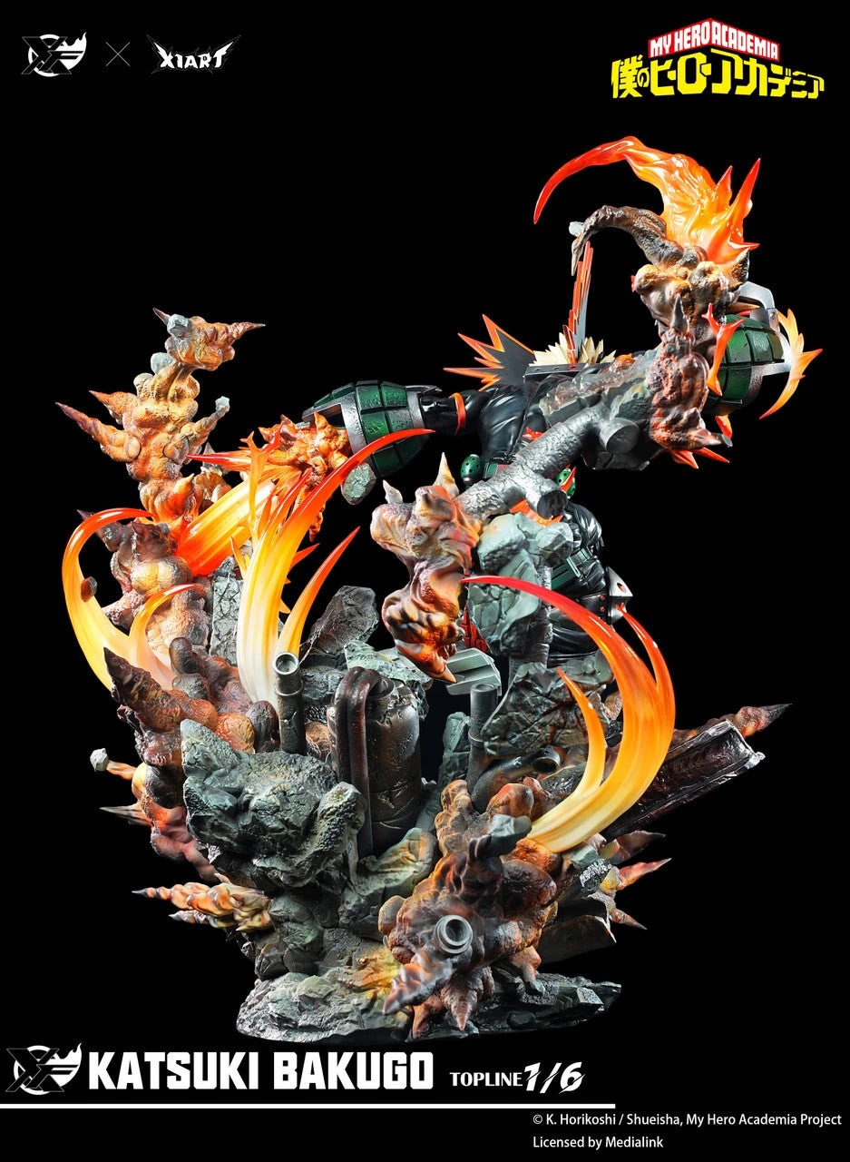 Preventa Resina Katsuki Bakugo & Midoriya Izuku Figura My Hero Academia XFirre & X1ART (Licencia) Estudio
