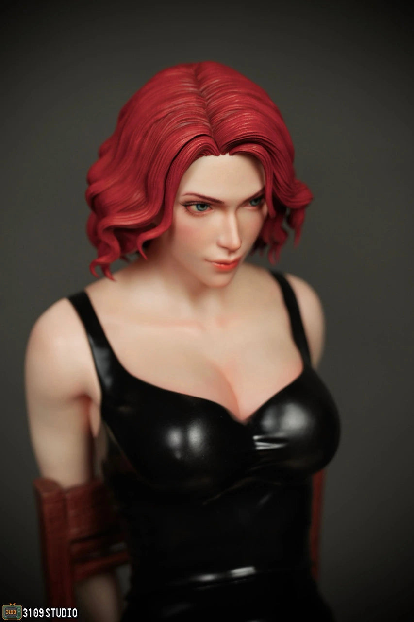 Preventa Resina Black Widow Figura Marvel Comics 3109 Estudio