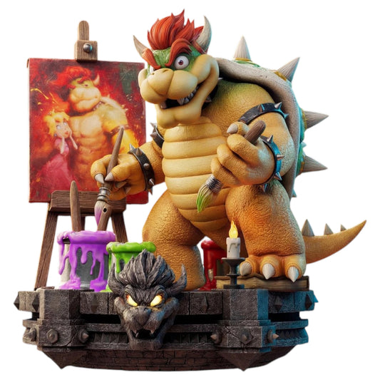 "Preventa Resina Bowser Figura Super Mario Galaxy: Movie  Joy Station Estudio"