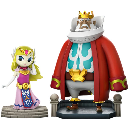 Preventa Resina Rey Hyrule & Princesa Zelda Figura The Legend of Zelda Dream Estudio
