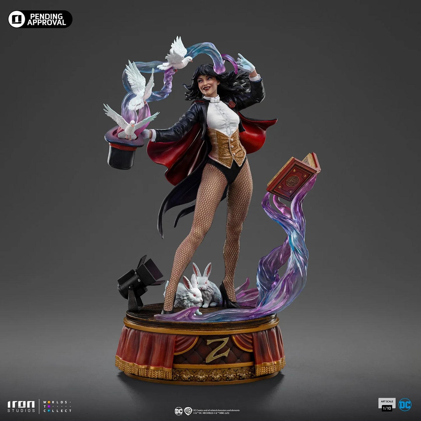 Preventa Resina Zatanna Figura DC Iron (Licencia) Estudio