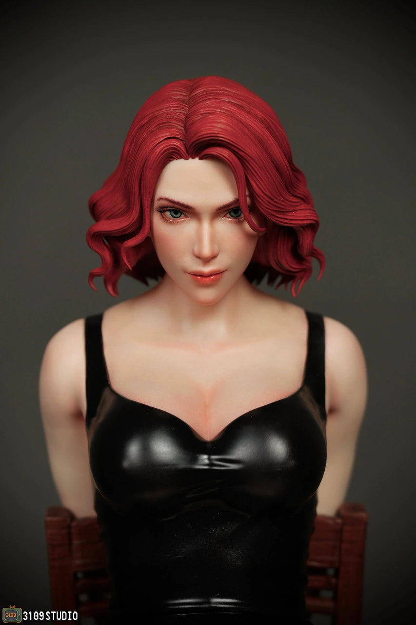 Preventa Resina Black Widow Figura Marvel Comics 3109 Estudio