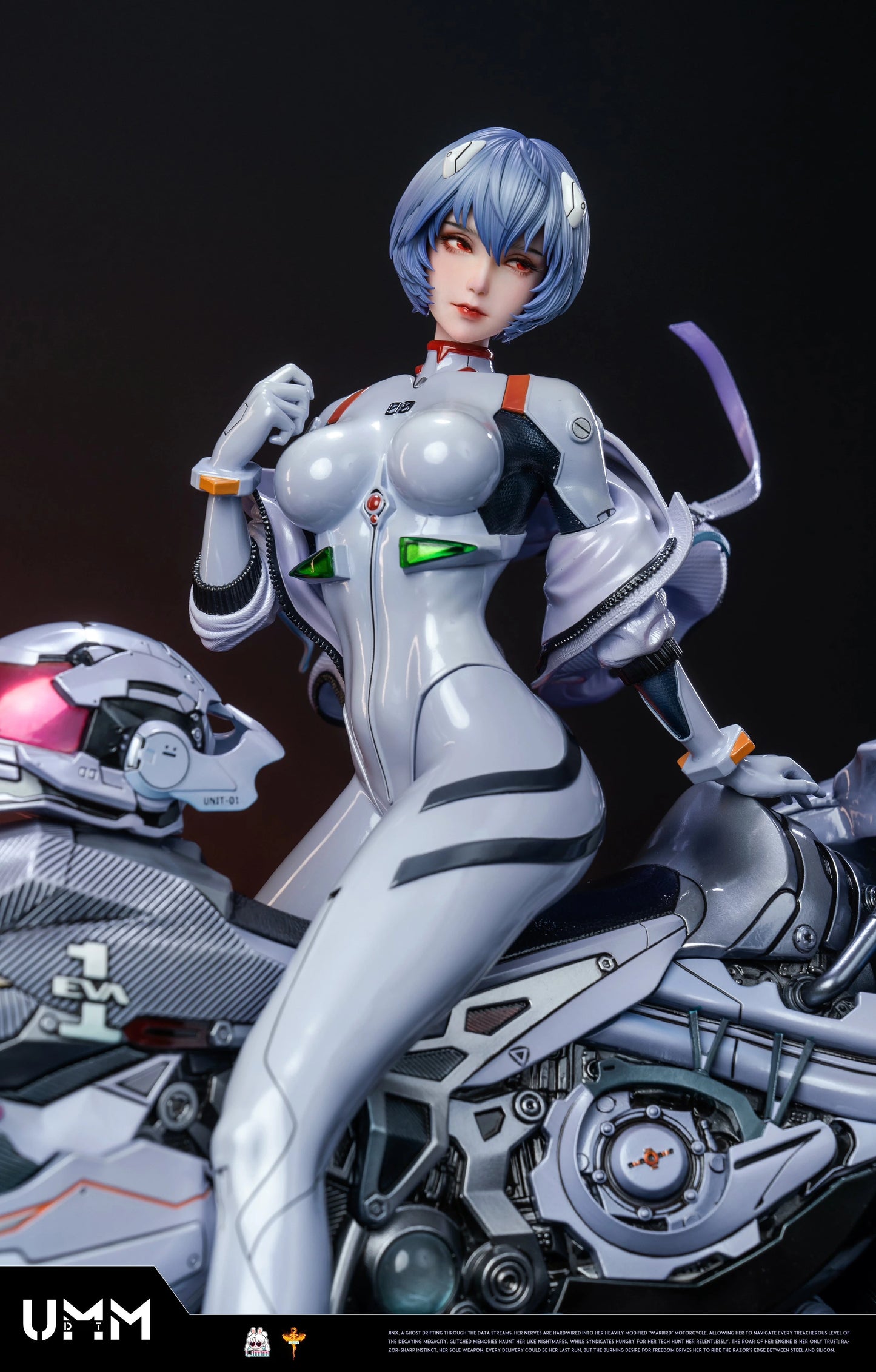 Preventa Resina Rei Ayanami Figura Evangelion DT Estudio
