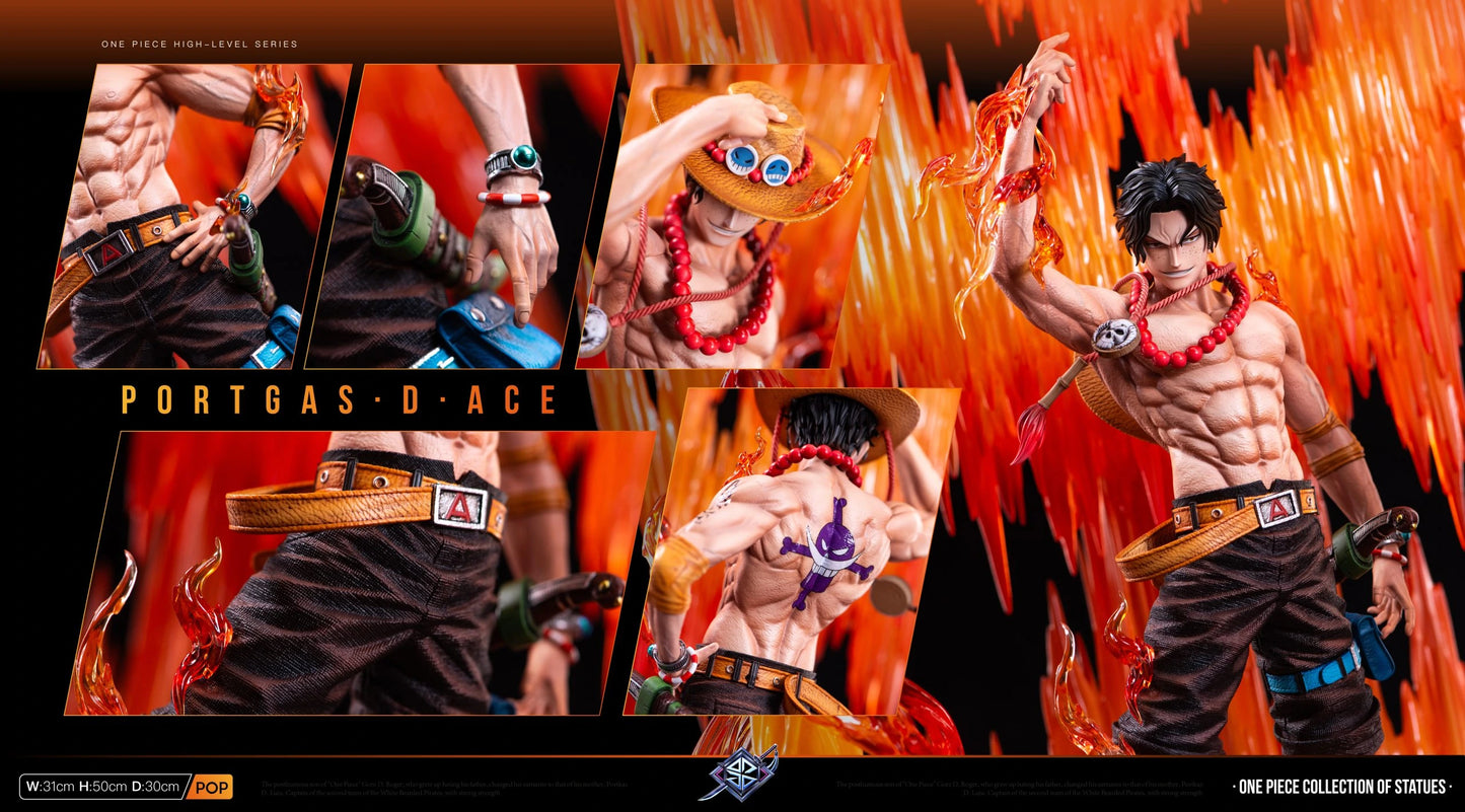 Preventa Resina Portgas D. Ace Figura One Piece SXB Estudio